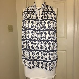 Loft sleeveless blouse